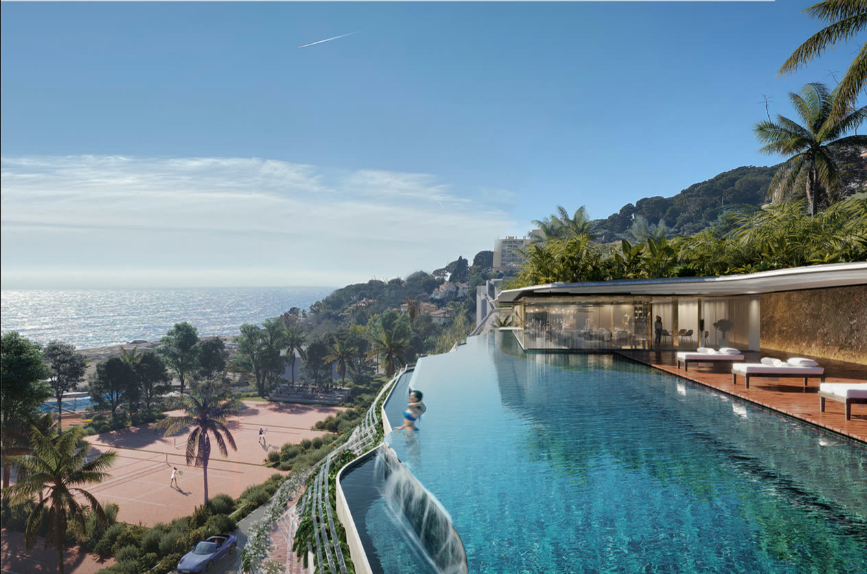 Hôtel Kempinski Cap d'Ail — piscine panoramique